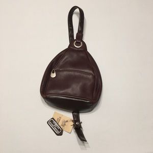 Carriage House Genuine Leather Sling Bag Purse